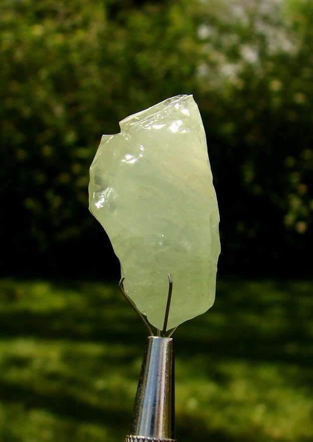 Green Elestial Moldavite Calcite Crystal Mexico! - Psychic Pathways