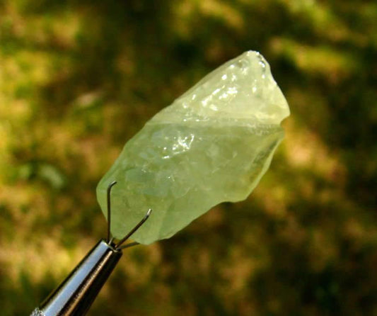 Green Elestial Moldavite Calcite Crystal Mexico! - Psychic Pathways