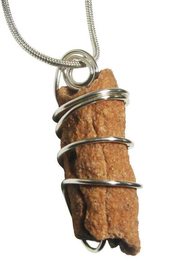 RARE UNUSUAL PRAYER PIPE LIGHTNING STRIKE SARAHA DESERT FULGURITE CRYSTAL #650