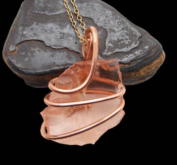 Gorgeous Genuine Monatomic Andara Crystal Pendant #490