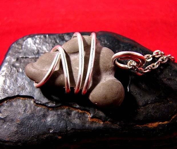 IMATRA FAERIE FAIRY STONE PENDANT NECKLACE STERLING SILVER REIKI 111