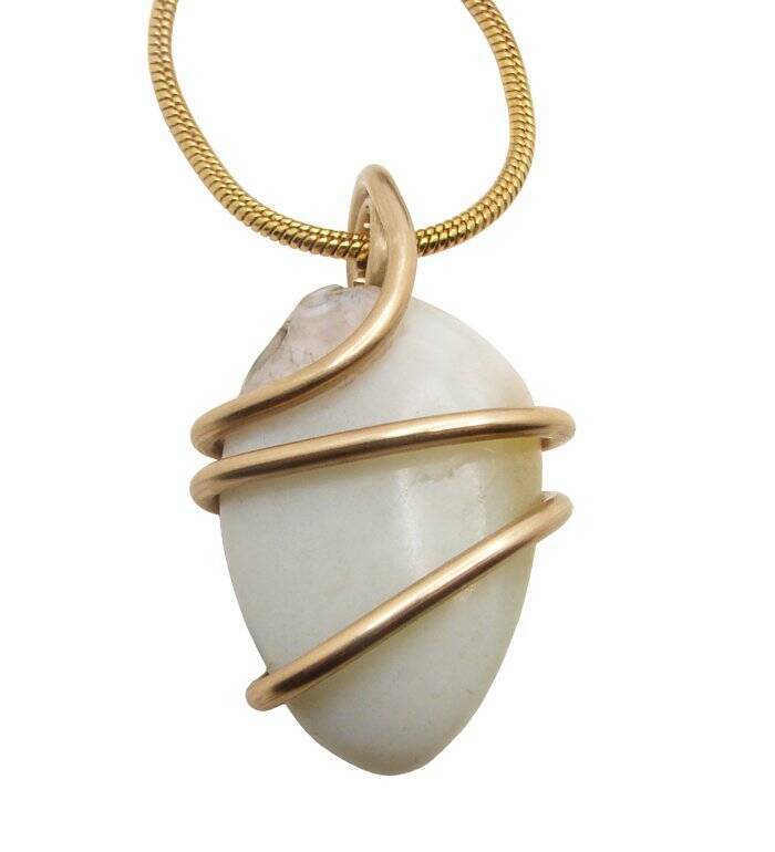 Spirit of Sakura Pendant Natural Agate | Bronze / Harmony / Bereavement Gift #2