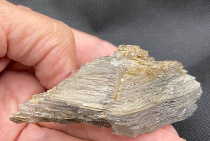 Old Collection Gypsum- St. David, Arizona, Don Belsher with Card