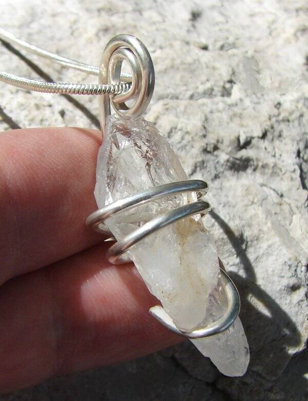 SATYALOKA PENDANT GATHERED BY MONKS INDIA ENLIGHTENMENT SILVER #256
