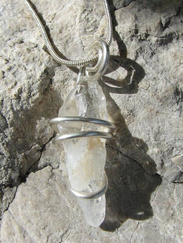 SATYALOKA PENDANT GATHERED BY MONKS INDIA ENLIGHTENMENT SILVER #256