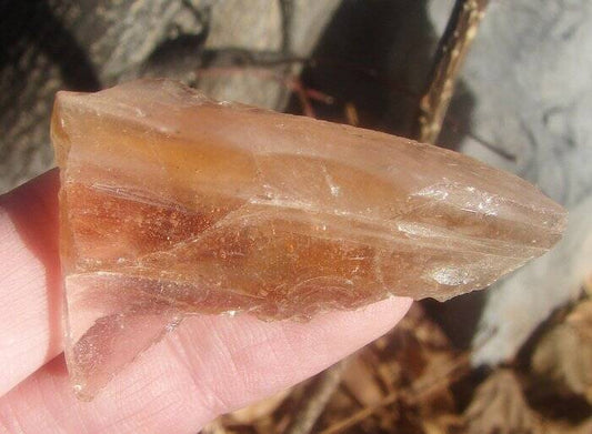 Orange Aura Gem Monatomic Andara Crystal #561
