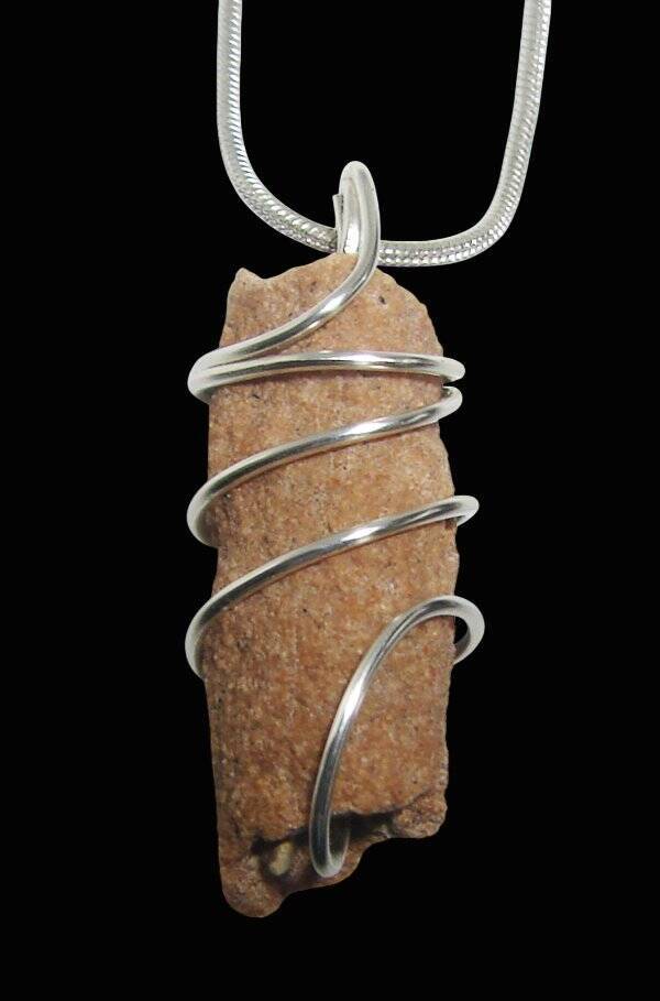 RARE UNUSUAL PRAYER PIPE LIGHTNING STRIKE SARAHA DESERT FULGURITE CRYSTAL #650